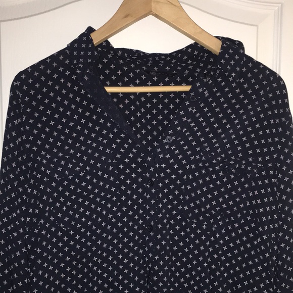 M&S Button Down Dark blue shirt - Picture 4 of 4